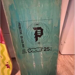 Primitive Vice Mag Skateboard Deck 25th anniversary